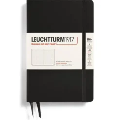 Leuchtturm Notebook B6 Hard dotted Black