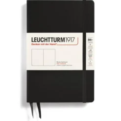 Leuchtturm Notebook B6 Hard plain Black