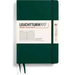 Leuchtturm Notebook B6 Hard ruled Forest Green
