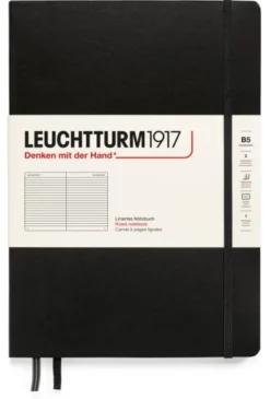 Leuchtturm Notebook B5 Hard 219s Black ruled