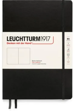 Leuchtturm Notebook B5 Hard 219s Black Plain