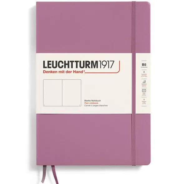 Leuchtturm Notebook B5 Hard 219s Dusty Rose Plain