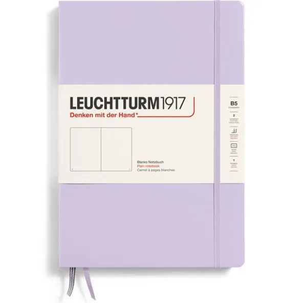 Leuchtturm Notebook B5 Hard 219s Lilac Plain