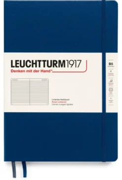 Leuchtturm Notebook B5 Hard 219s Navy ruled