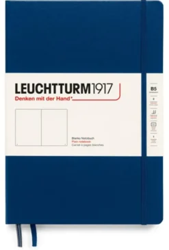 Leuchtturm Notebook B5 Hard 219s Navy Plain