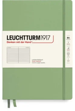 Leuchtturm Notebook B5 Hard 219s Sage ruled