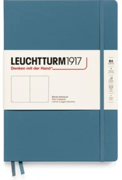 Leuchtturm Notebook B5 Hard 219s Stone Blue Plain