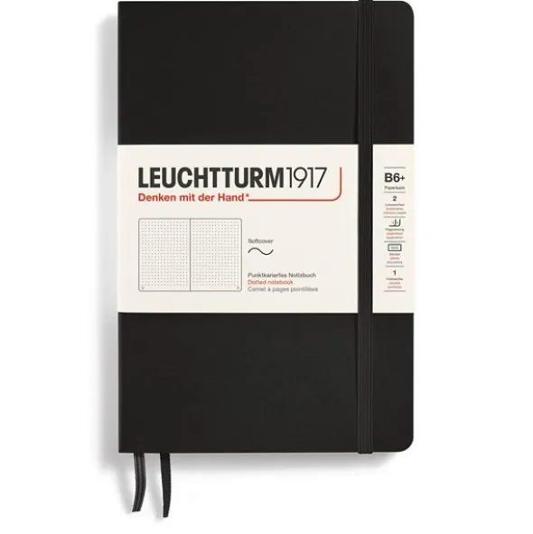 Leuchtturm Notebook B6 Soft dotted Black