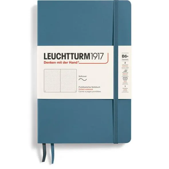 Leuchtturm Notebook B6 Soft dotted Stone Blue