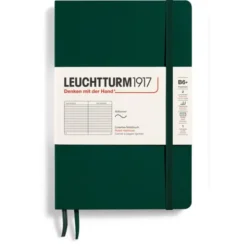 Leuchtturm Notebook B6 Soft ruled Forest Green