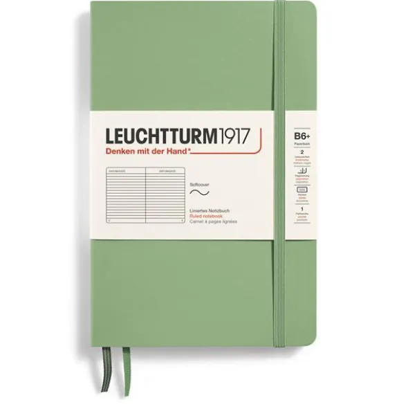 Leuchtturm Notebook B6 Soft ruled Sage