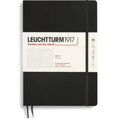 Leuchtturm Notebook B5 Soft 123s Black Dotted