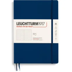 Leuchtturm Notebook B5 Soft 123s Navy Dotted