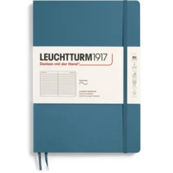 Leuchtturm Notebook B5 Soft 123s Stone Blue Linjerad