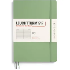 Leuchtturm Notebook B5 Soft 123s Sage Linjerad