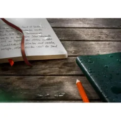 Leuchtturm Outlines Notebook B6 Dotted Signal Orange