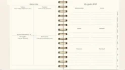 Life Planner Delicate Flowers 2027