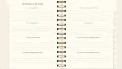 Life Planner Delicate Flowers 2027