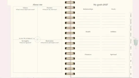 Life Planner Japan Style 2027
