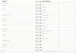 Lilla Loggkalender A6 2026-2027