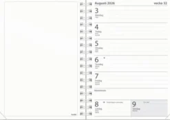 Lilla Loggkalender A6 2026-2027