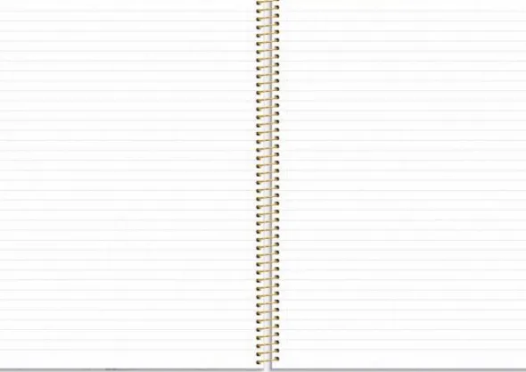 Linjerad Notebook A4 Marble