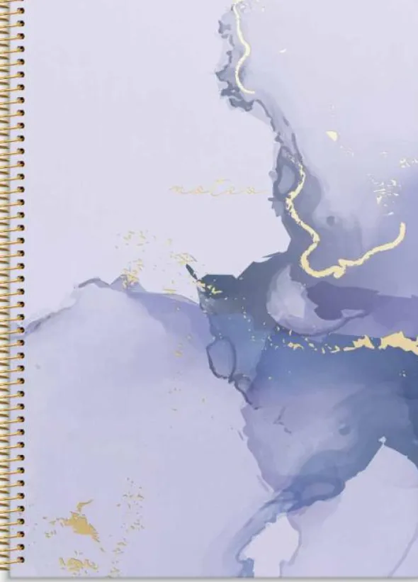 Linjerad Notebook A4 Marble