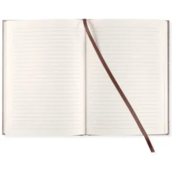 Linjerad Notebook A5 128 sidor Brown Oak
