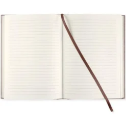 Linjerad Notebook A5 256 sidor Brown Oak