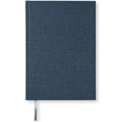 Linjerad Notebook A5 128 sidor Dark Denim