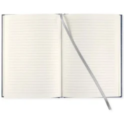 Linjerad Notebook A5 128 sidor Dark Denim