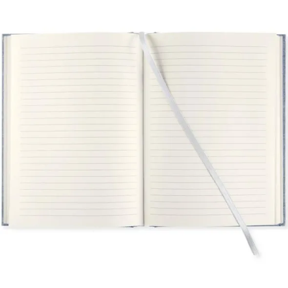 Linjerad Notebook A5 256 sidor Denim