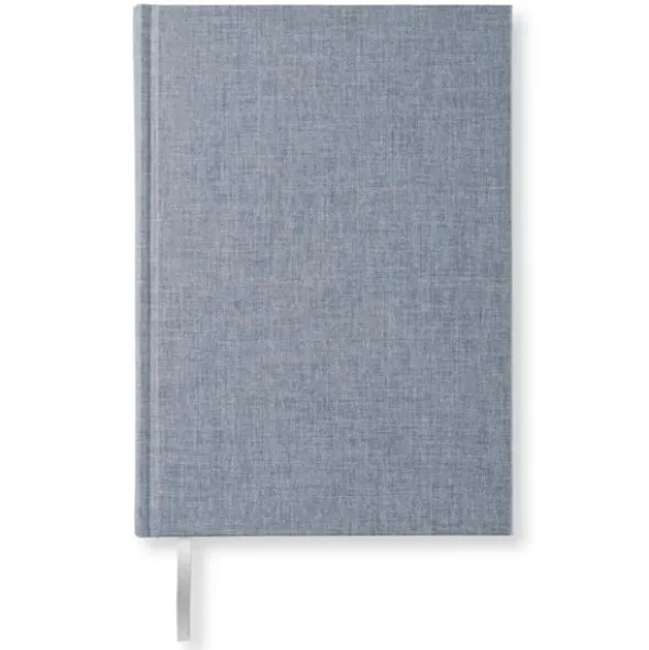 Linjerad Notebook A5 256 sidor Denim
