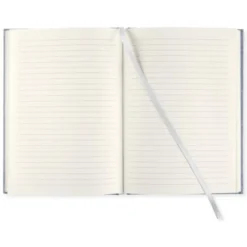 Linjerad Notebook A5 128 sidor Denim