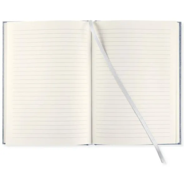 Linjerad Notebook A5 128 sidor Denim