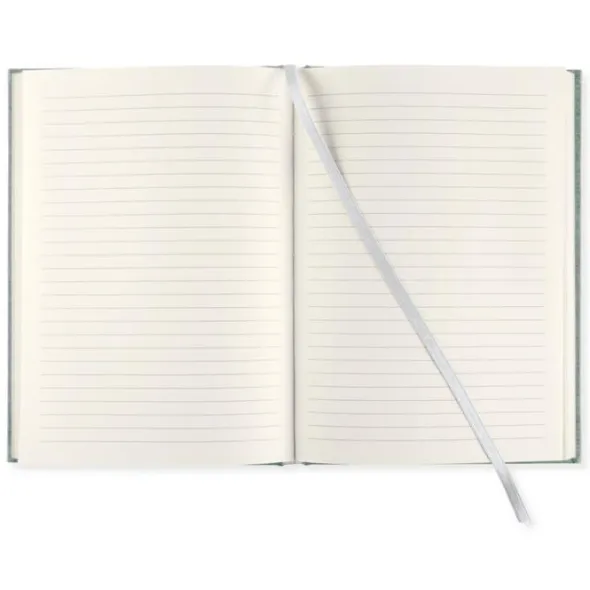 Linjerad Notebook A5 128 sidor Misty Green