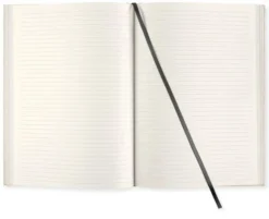 Linjerad Notebook A4 192 sidor Rough Linen