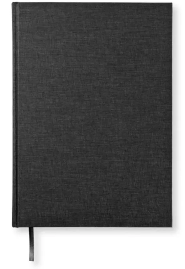 Linjerad Notebook A4 192 sidor Transparent Black