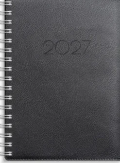Liten Veckokalender Twist svart 2027