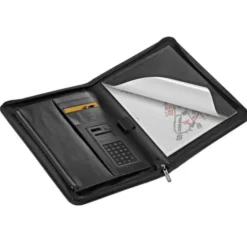 Metropol Mapp Zip - A4 - Svart