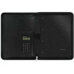 Metropol Mapp Zip - A4 - Svart