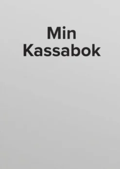 Min Kassabok - 75x107mm