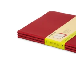 Moleskine anteckningsbok olinjerad XL röd