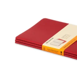 Moleskine Cahier Journal Large Ruled - Röd