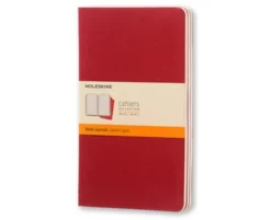 Moleskine Cahier Journal Large Ruled - Röd