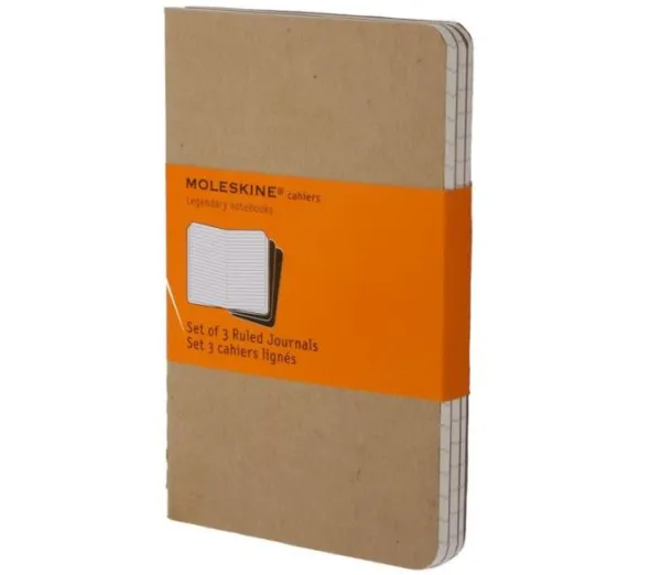 Moleskine Cahier Journal Large Ruled - Natur