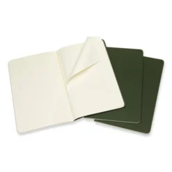 Moleskine Cahier Journal Large Plain - Grön
