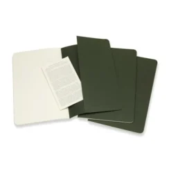 Moleskine Cahier Journal Large Plain - Grön