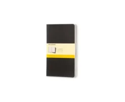 Moleskine Cahier Journal Large Squared - Svart