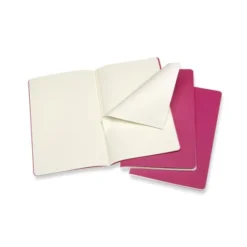 Moleskine Cahier Journal Plain Large Pink